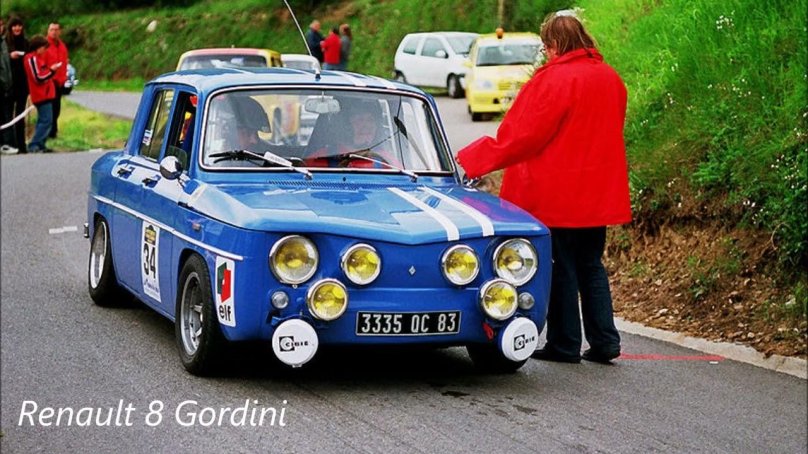 Renault r8 Gordini
