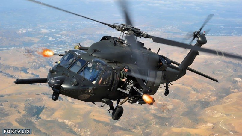 Sikorsky uh-60 Black Hawk вертолёты США