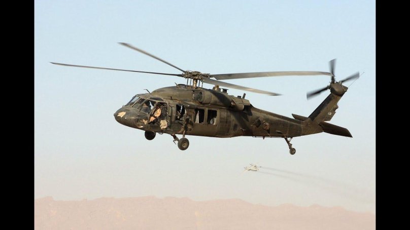 Sikorsky uh-60 Black Hawk вертолёты США