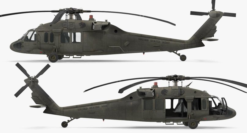 Вертолёт uh-60 Black Hawk чертежи