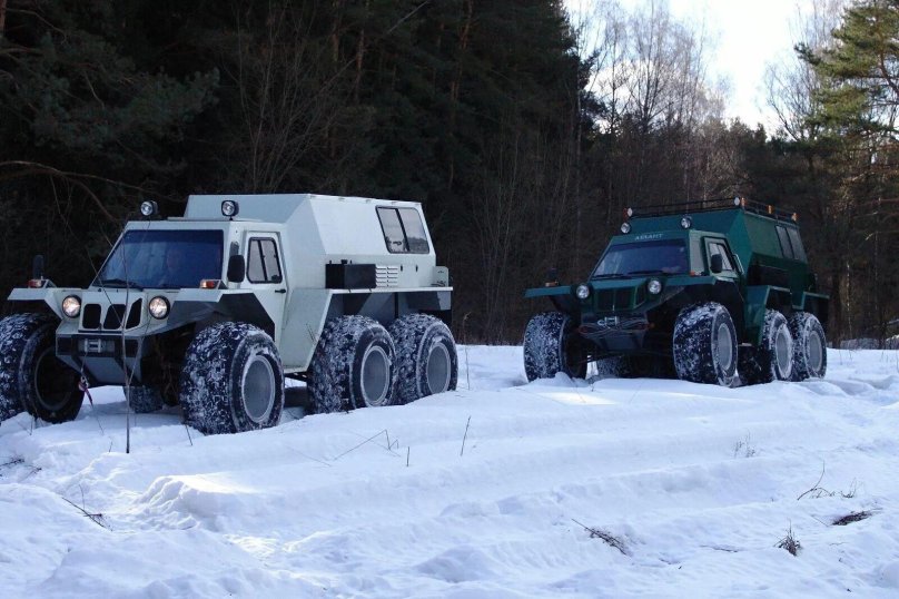 Вездеход болотоход шаман