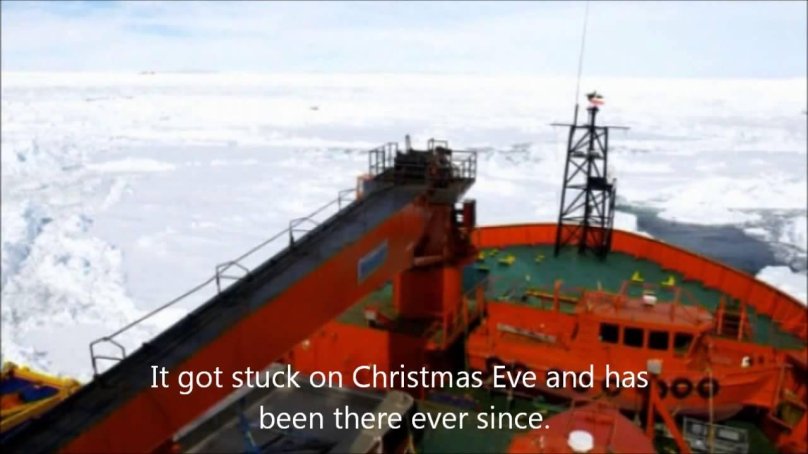 Раскачивание судна во льдах