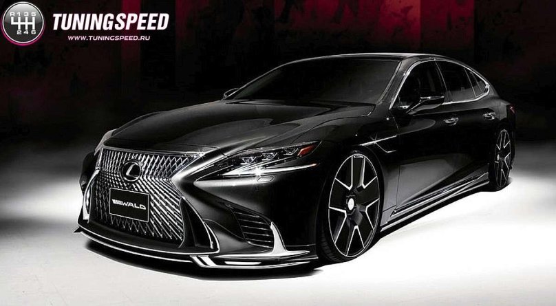 Лексус лс 500 черный
