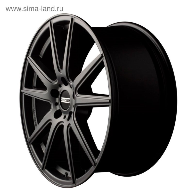 Whs140623 Fondmetal 9,5x19/5x120 et39 d72,5 STC-10 Matt Black Milled