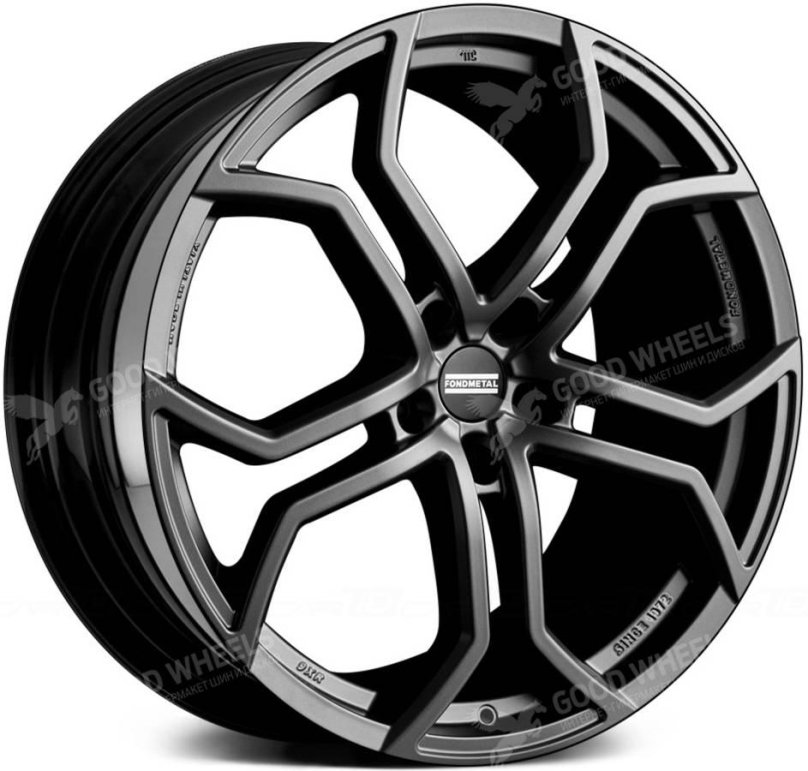 Колесный диск Fondmetal 9xr 9x20/5x114.3 d75 et40 Matt Titanium