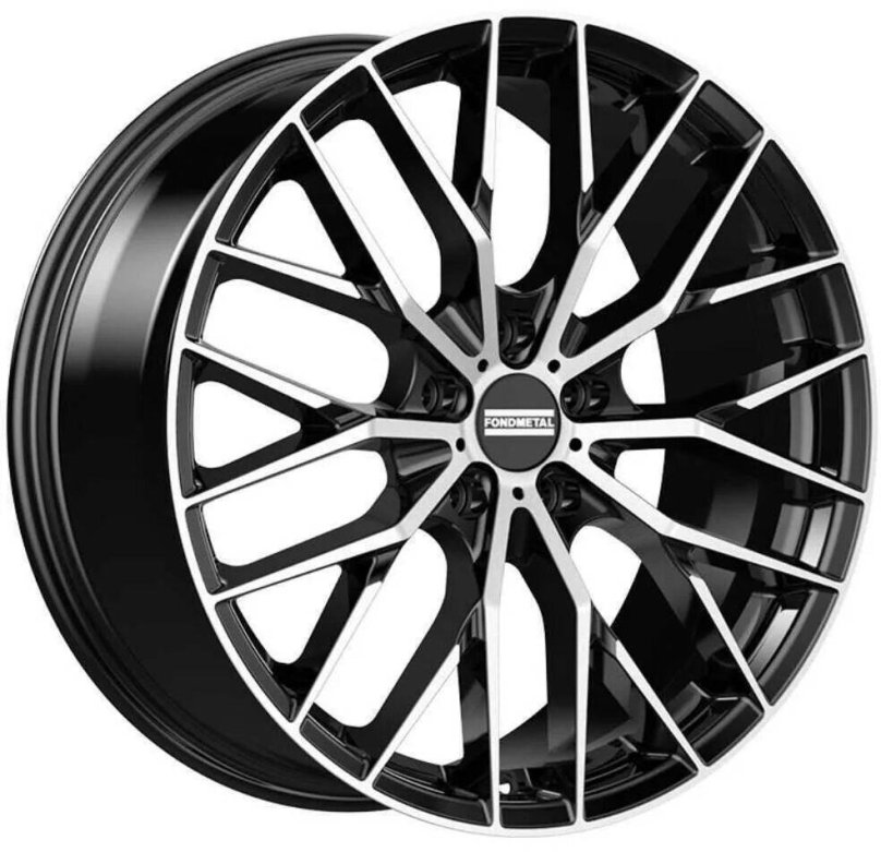 Диски Fondmetal Makhai 8.5x19 5*112 et25 dia66.5 Glossy Silver