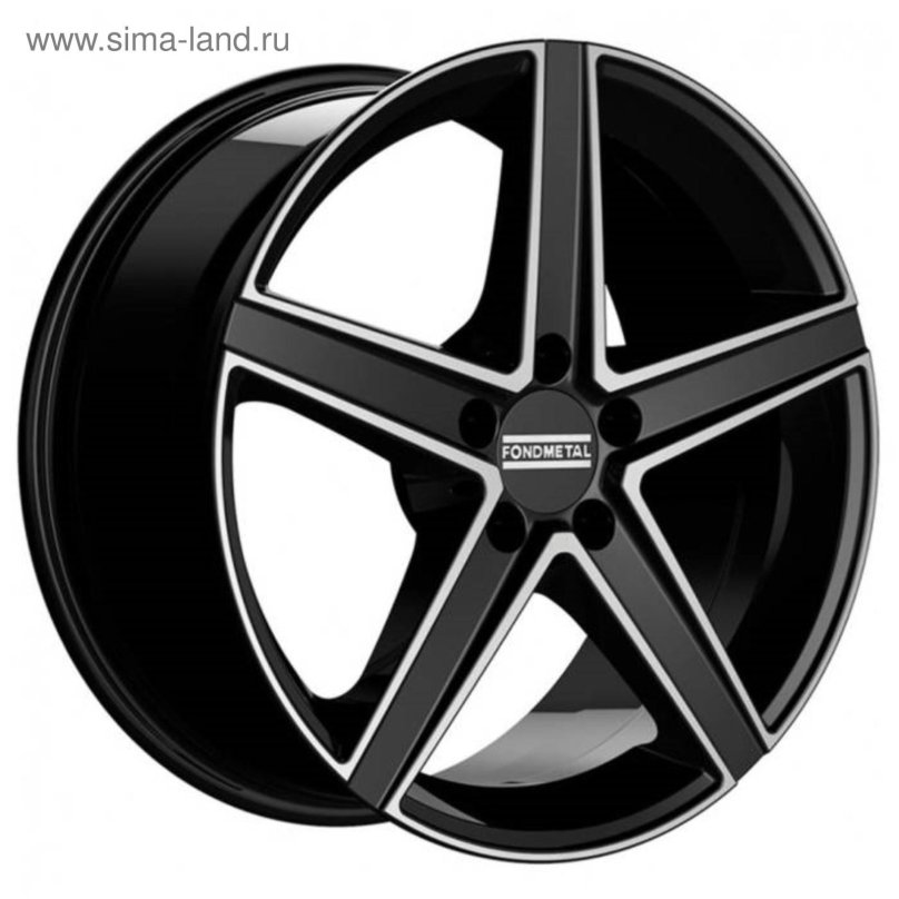 Fondmetal Ioke 8x18 5*112 et48 dia66.5 Matt Black Machined