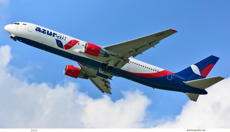 Азур Эйр самолеты