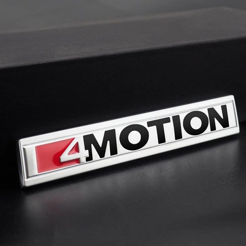 Наклейка на Тигуан 4 Motion