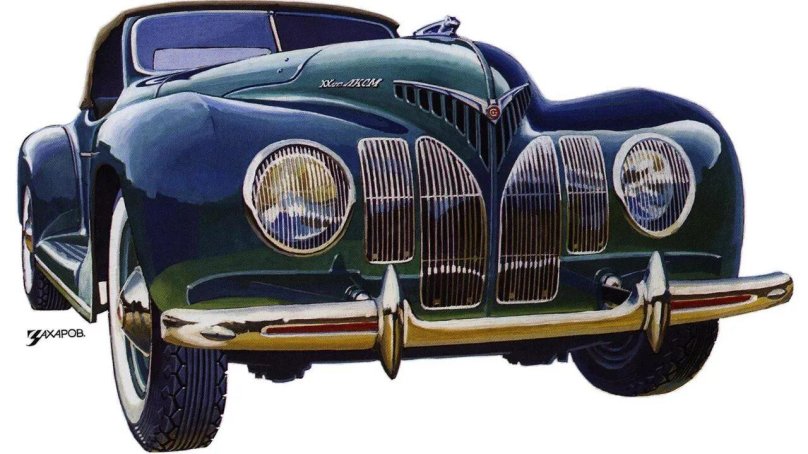 ЗИС-101а-спорт спортивный автомобиль