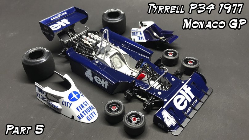 Tyrrell p34 1/12 Tamiya