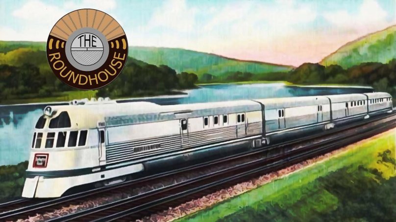 Видео картины про американский поезд Пионер зефир