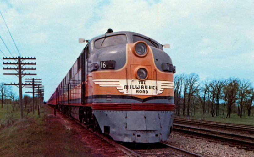 Поезд Milwaukee Road