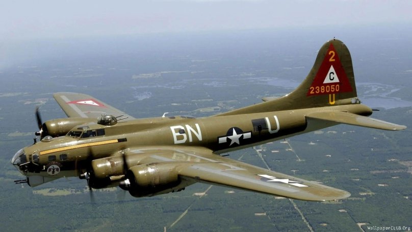 B 17 бомбардировщик