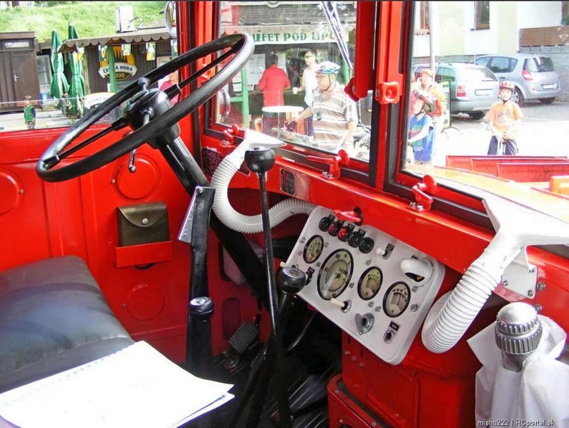 Татра 111 в кабине