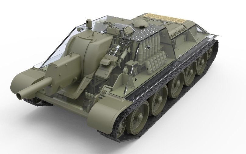 Тамия Су 122 1 /35