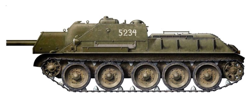 Су-122 самоходная Артиллерийская