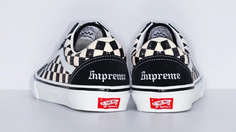 Коллаборация vans x Supreme