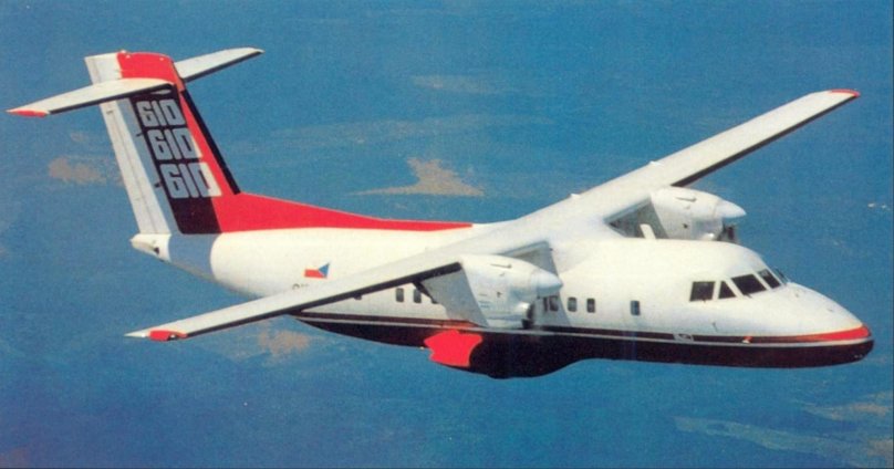 Чешский самолет л-610