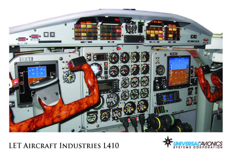 L 410 UVP e20 кабина