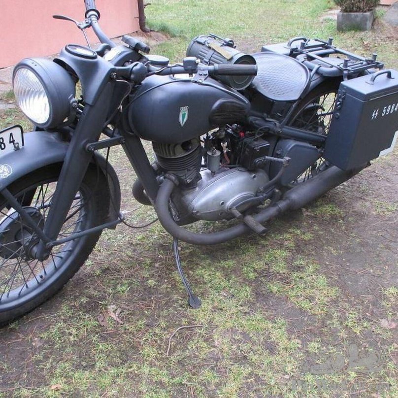 Мотоцикл DKW nz-350.