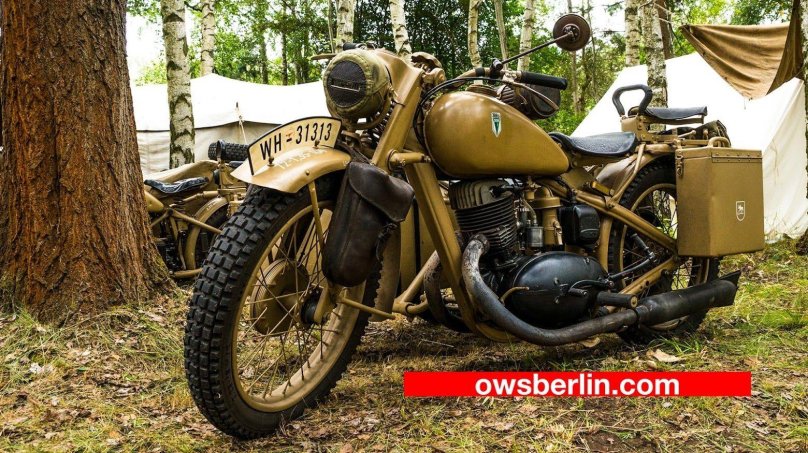 DKW nz 350 с коляской