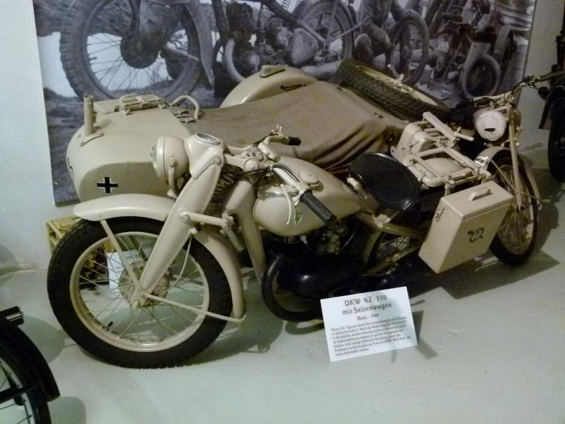 ДКВ 350 мотоцикл Вермахт