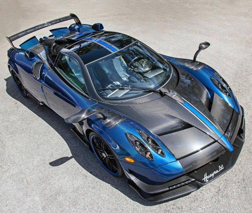 Pagani Huayra синяя