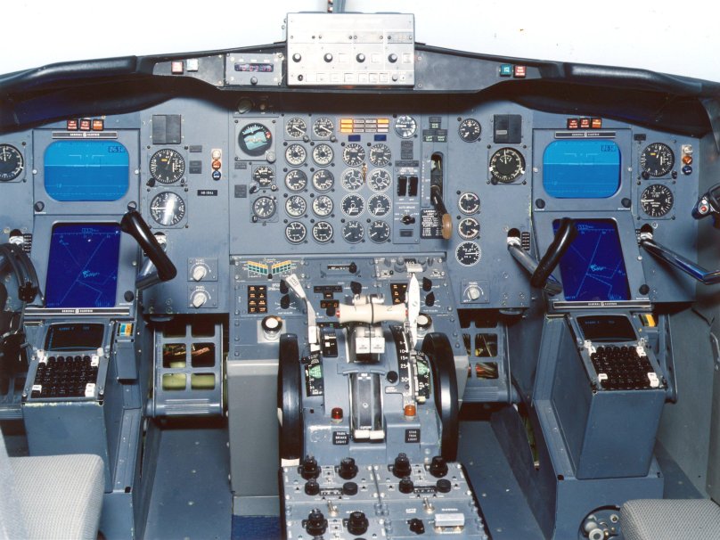 Boeing 737 кабина