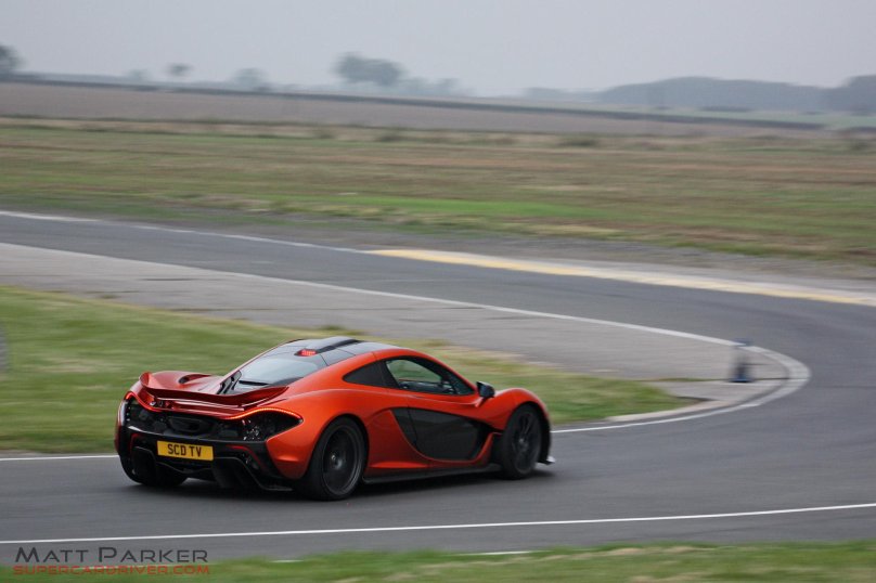 MCLAREN p1 horsepower