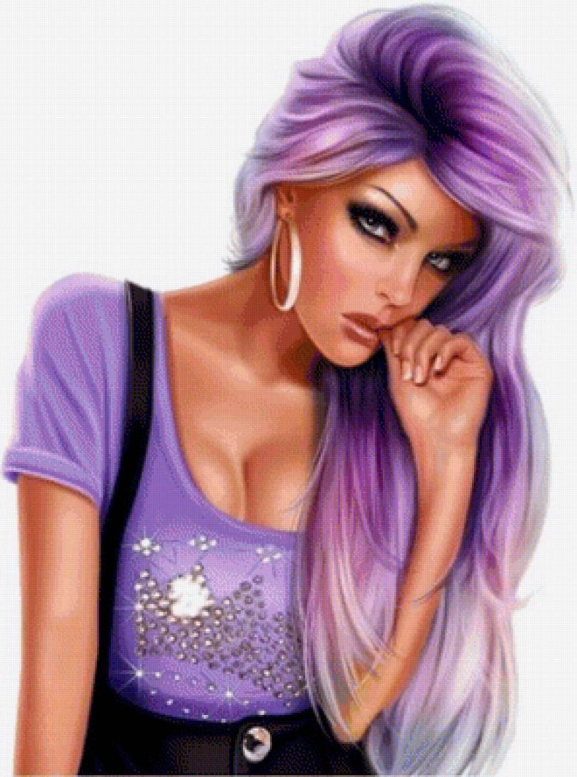 Клипарт от Babs-Babs девушки 3d