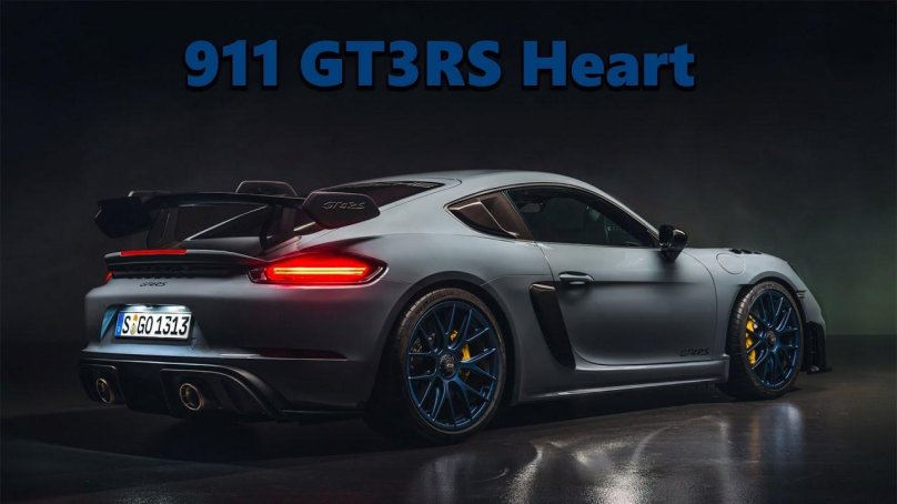 Porsche 718 Cayman gt4 RS