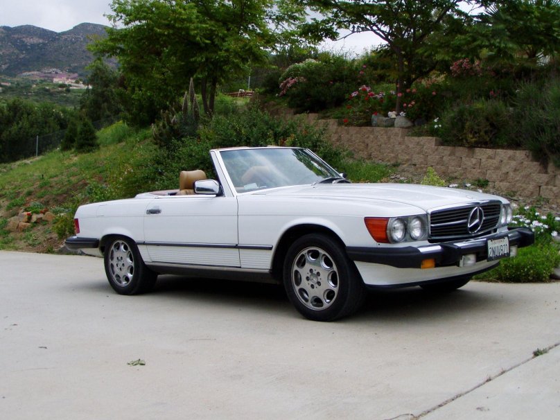 Mercedes sl560 кабриолет