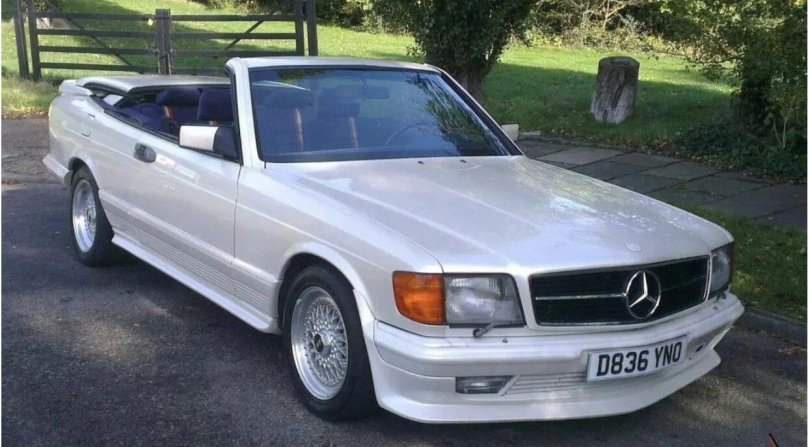 Mercedes-Benz w126 кабриолет