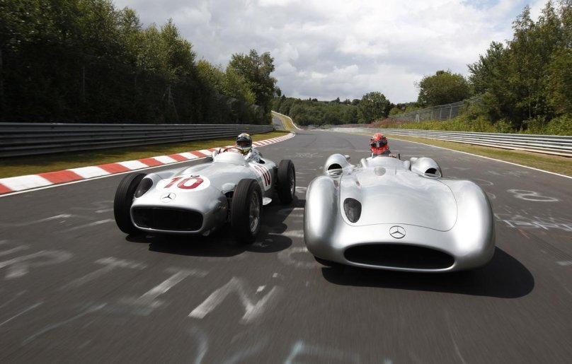 Mercedes Benz w196r Streamliner