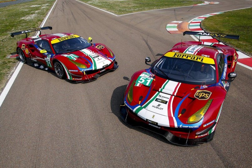 Ferrari 488 GTE af Corse