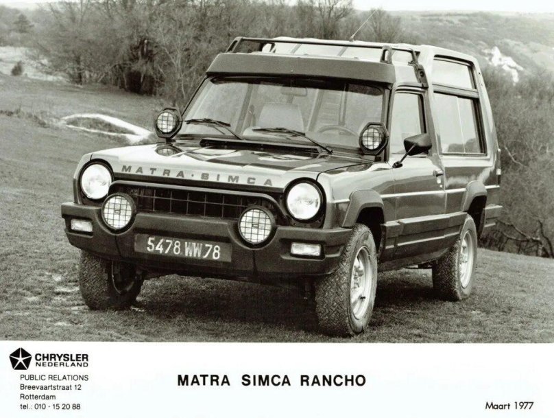 Matra Rancho 1977