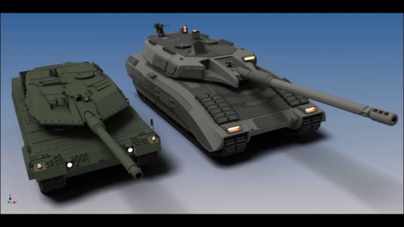 Танк леопард 3