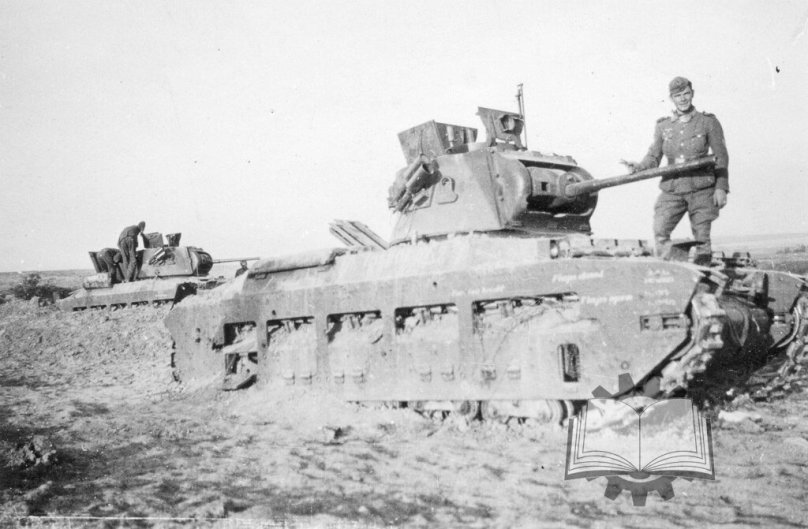 Танк Матильда в красной армии