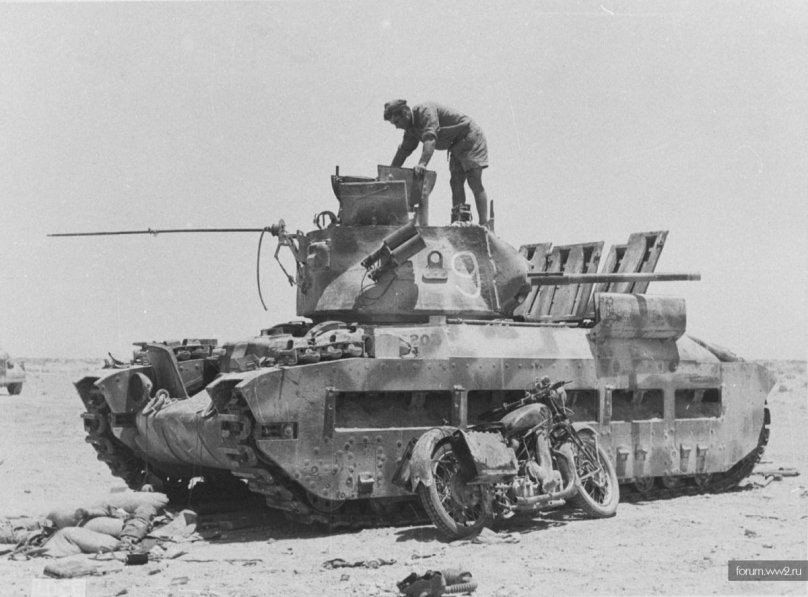 Танк Матильда в Африке