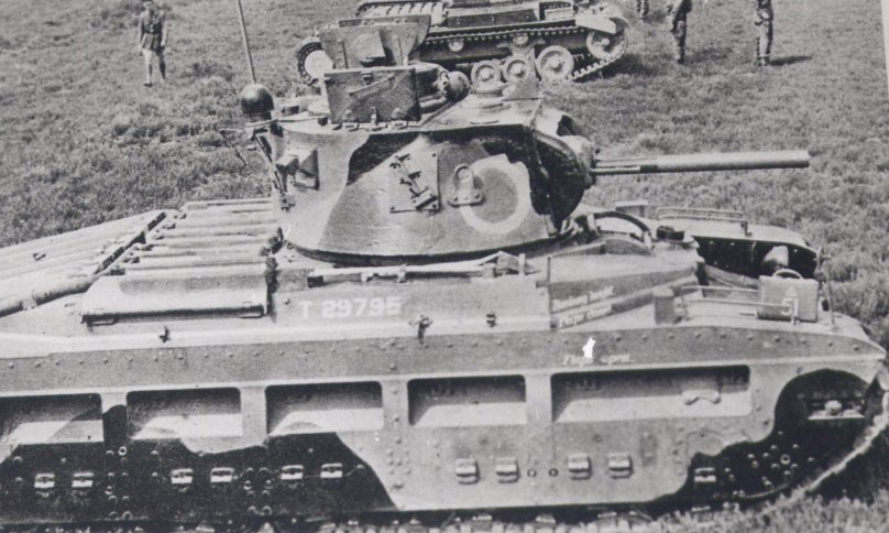 Танк Матильда с 76мм пушкой