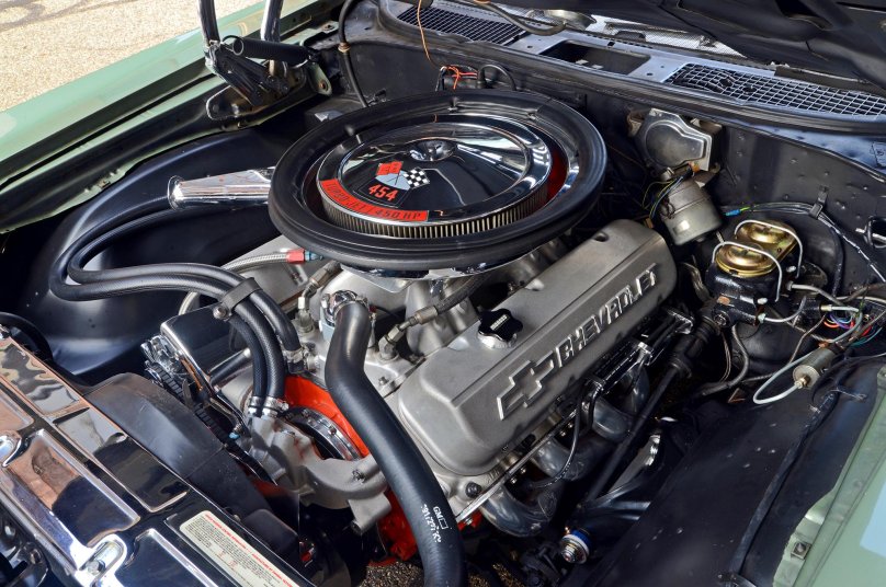 Chevrolet Chevelle SS мотор