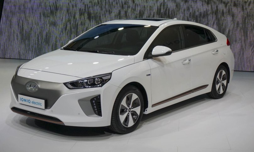 Hyundai электромобиль Ioniq