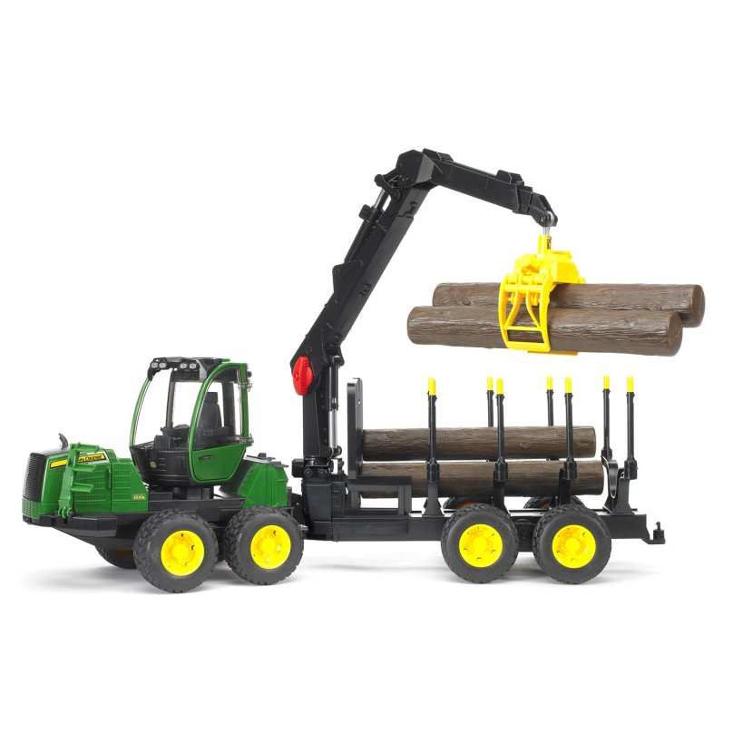 Трактор Bruder John Deere 1210e (02-133) 1:16 64 см