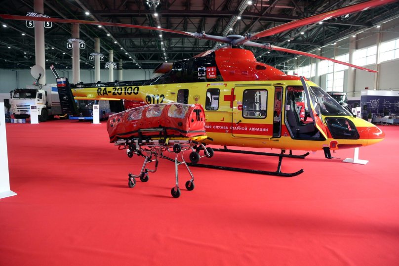 Вертолет Ансат Казанский вертолетный завод