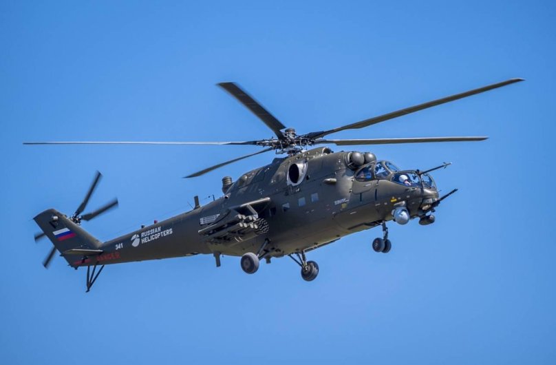 Вертолет ми-35м ВВС Узбекистана