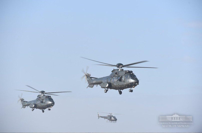 Узбекистон харбий вертолет