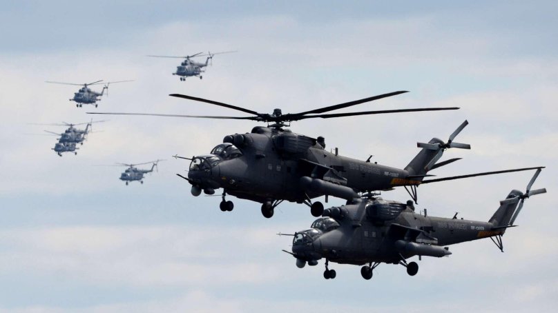 Ми-35 вертолет