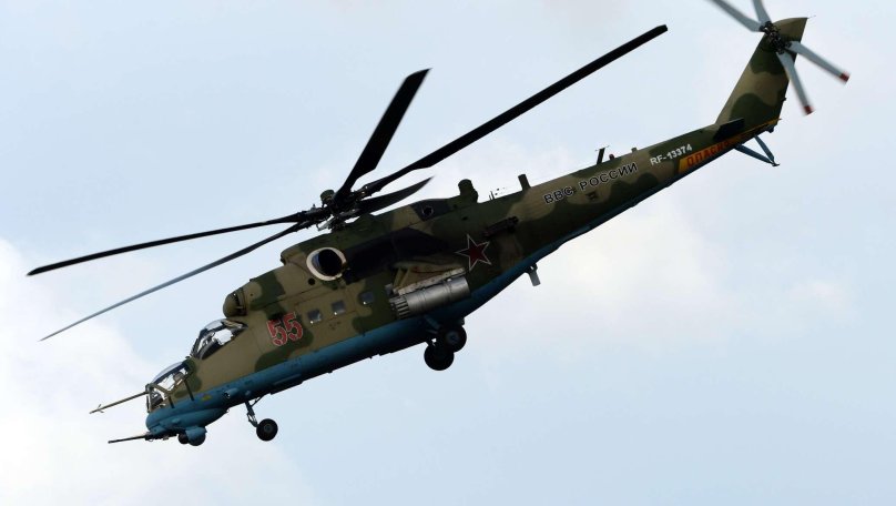 Ми-35 вертолет