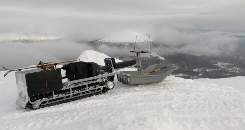 Мототолкач ураган Тайга 2000